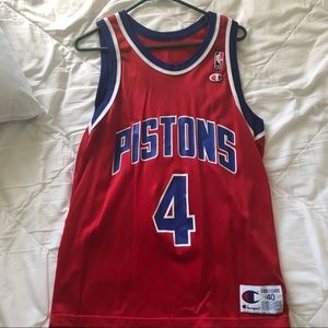 Champion Hardwood Classic Detroit Pistons #4